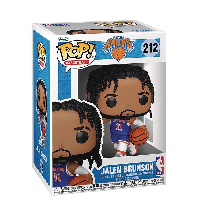POP NBA Knicks Jalen Brunson Vinyl Figure