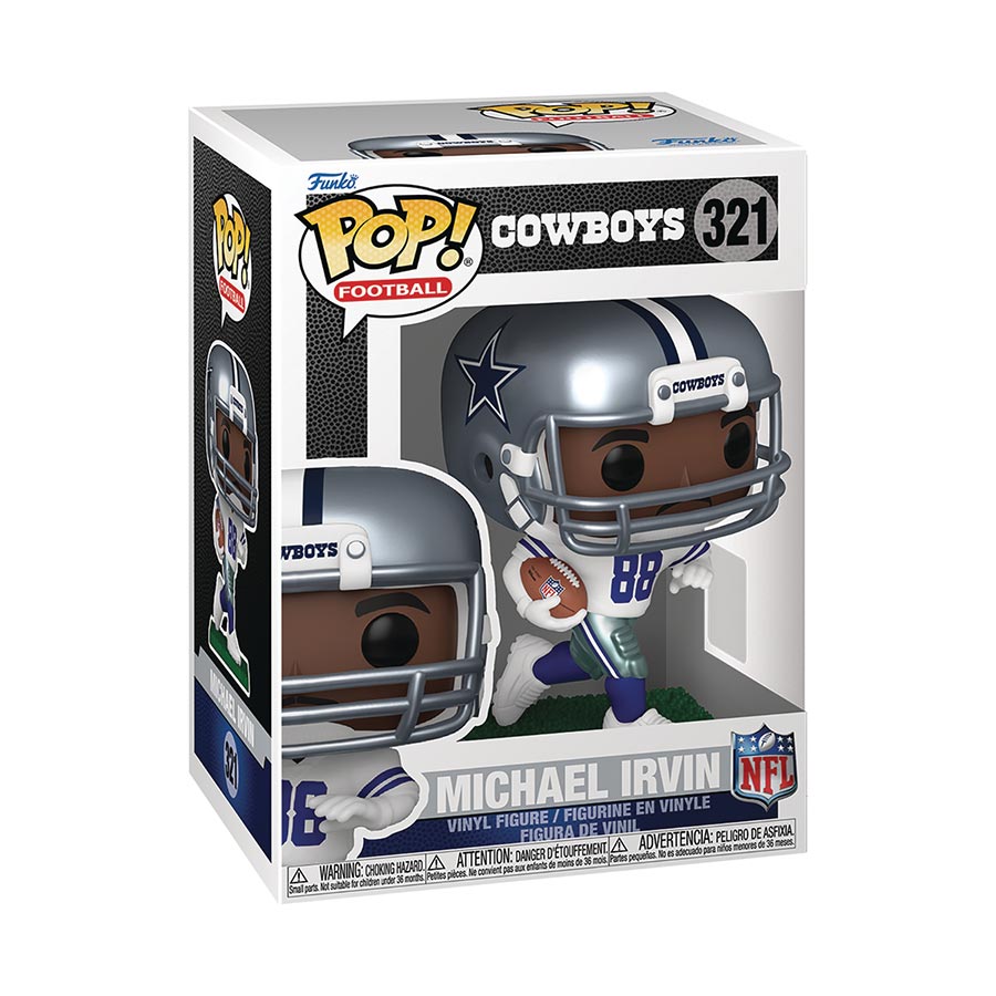 POP NLF Legends Michael Irvin Cowboys Vinyl Figure