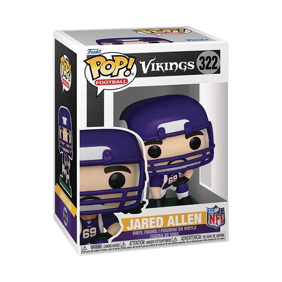 POP NFL Legends Jared Allen Vikings Vinyl Figure