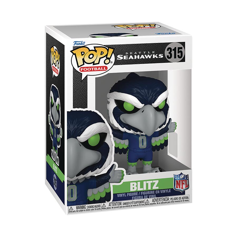POP NFL Seahawks Blitz Vinyl Figure