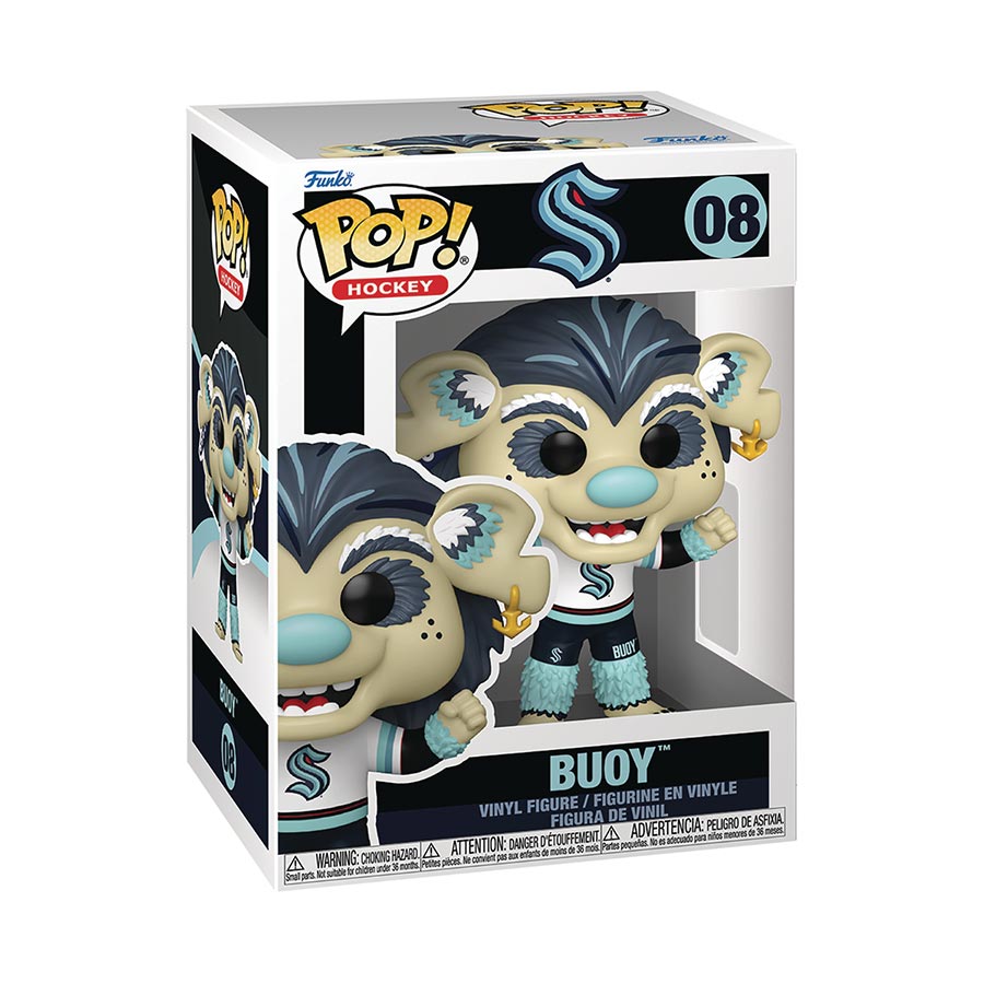 POP NHL Mascots Seattle Kraken Buoy Vinyl Figure