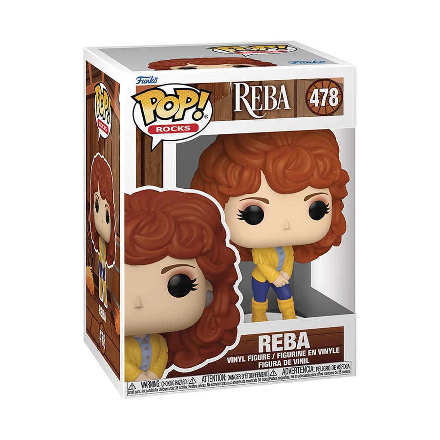 POP Rocks Reba McEntire Cowgirl Vinyl Figure