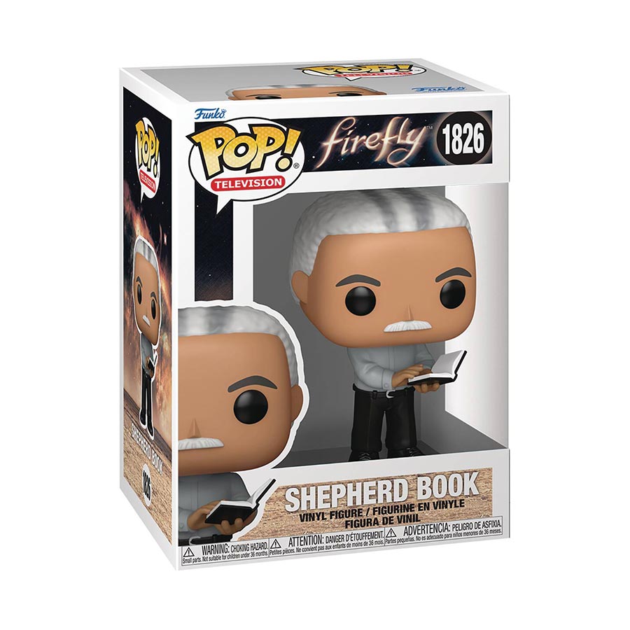 POP Television Firefly Shepherd Book Vinyl Figure