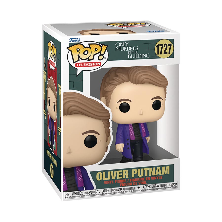 POP Television Only Murders In The Building Oliver Putnam Vinyl Figure