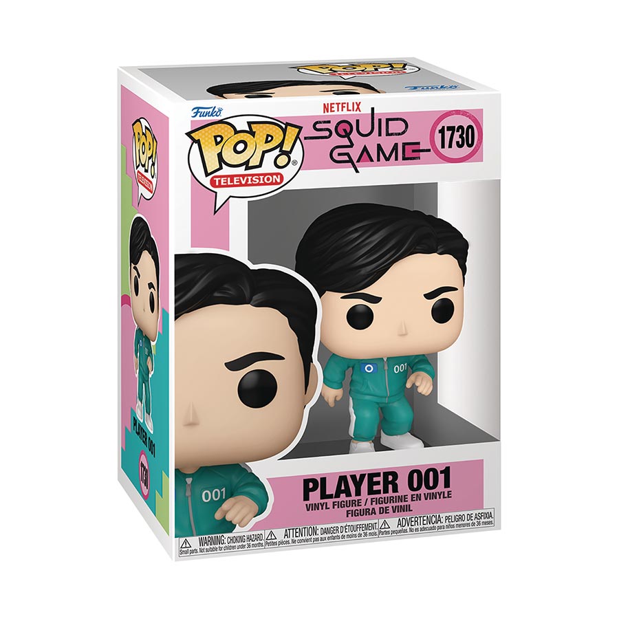 POP Television Squid Game Player 001 Vinyl Figure