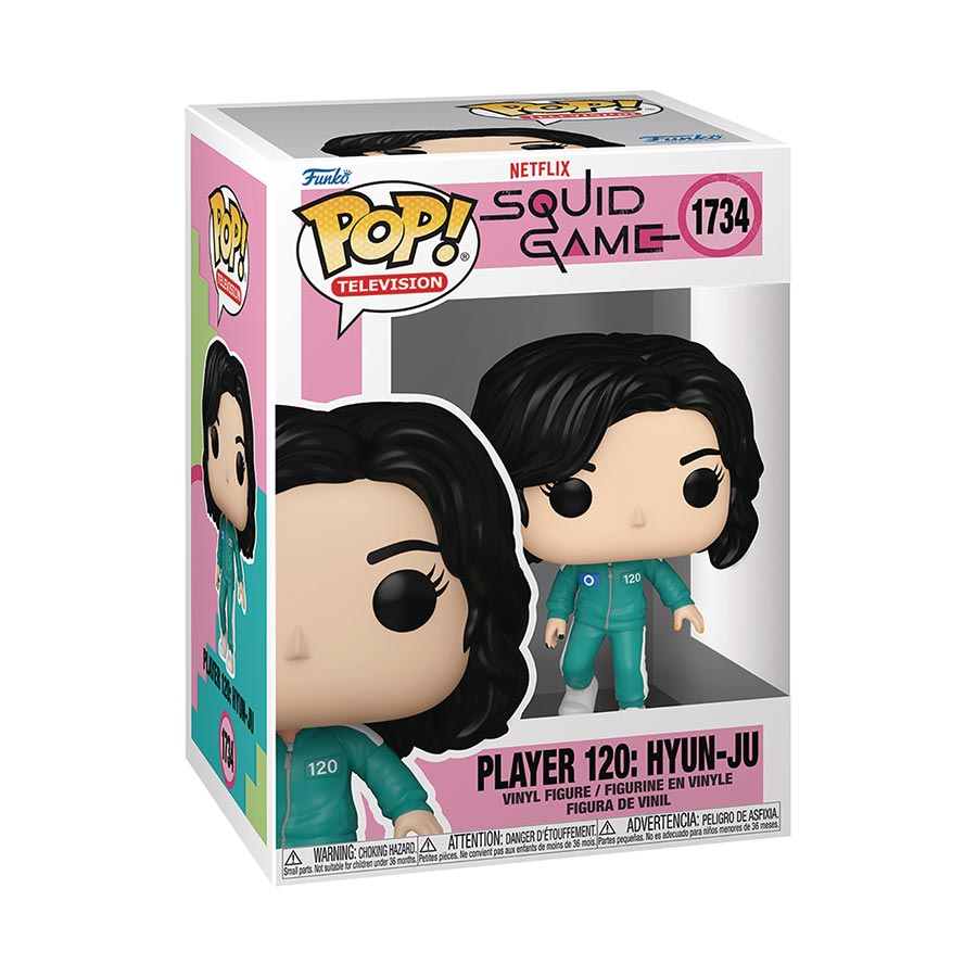 POP Television Squid Game Player 120 Hyun-Ju Vinyl Figure
