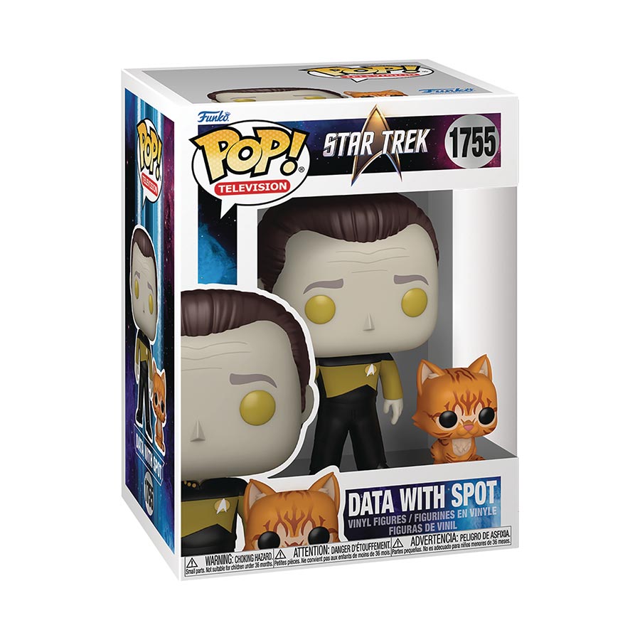 POP & Buddy Star Trek Data With Spot Vinyl Figure
