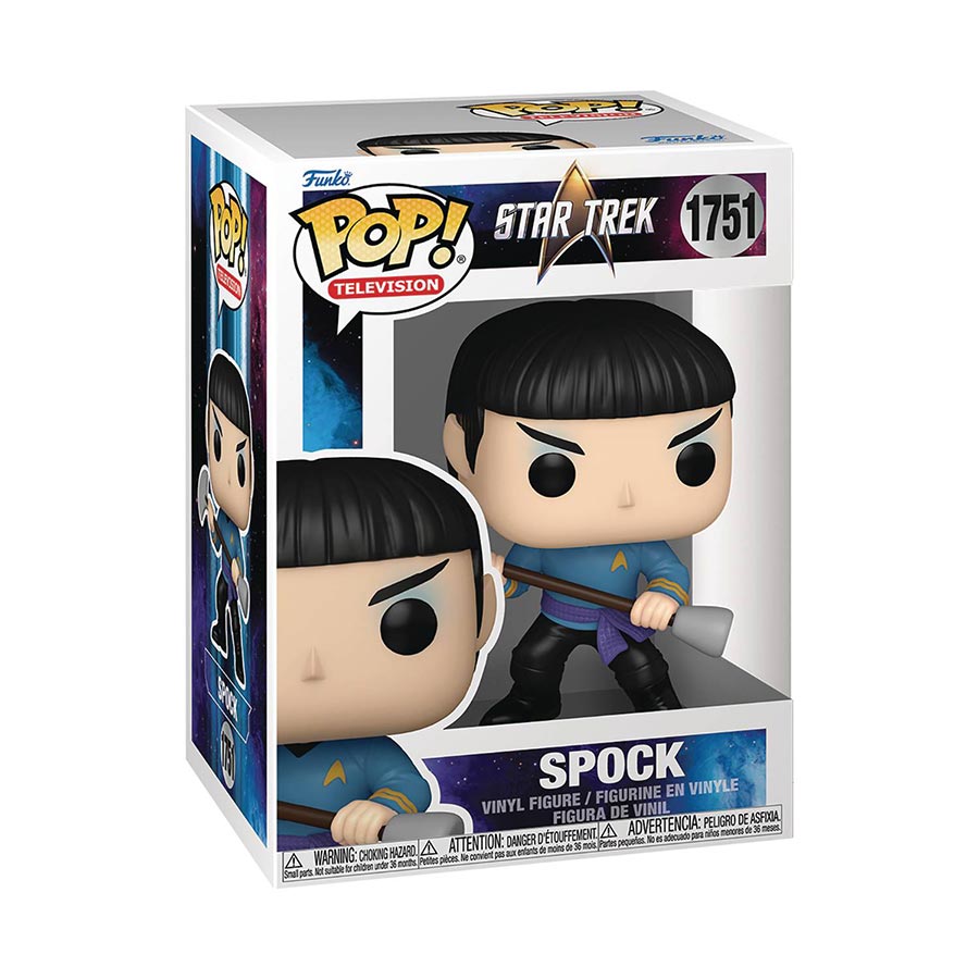 POP Television Star Trek Spock With Vulcan Lirpa Vinyl Figure
