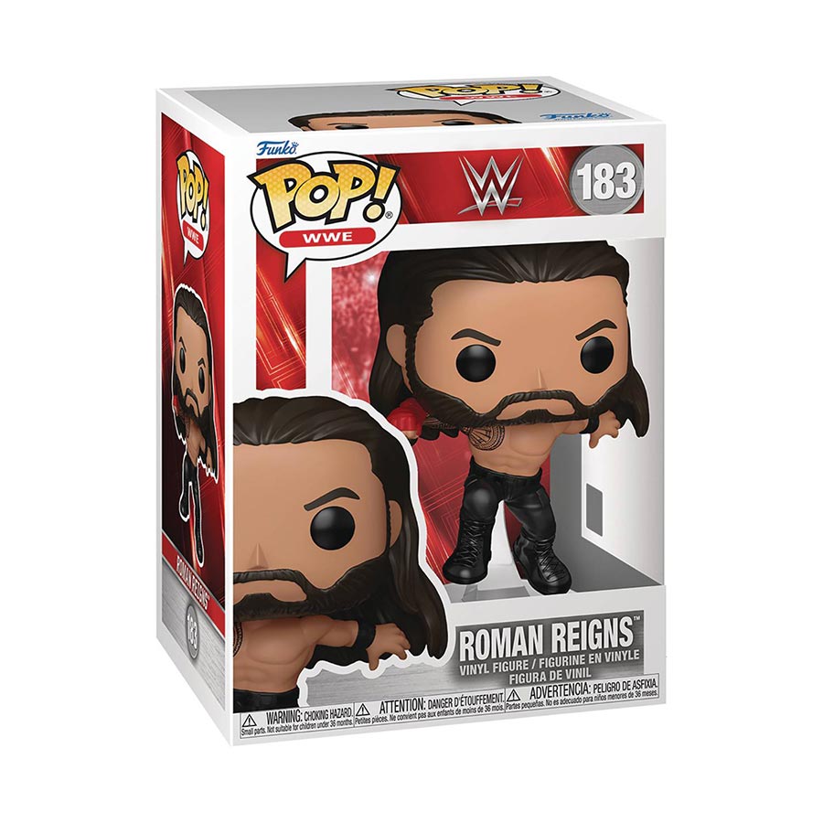 POP WWE Roman Reigns Superman Punch Vinyl Figure