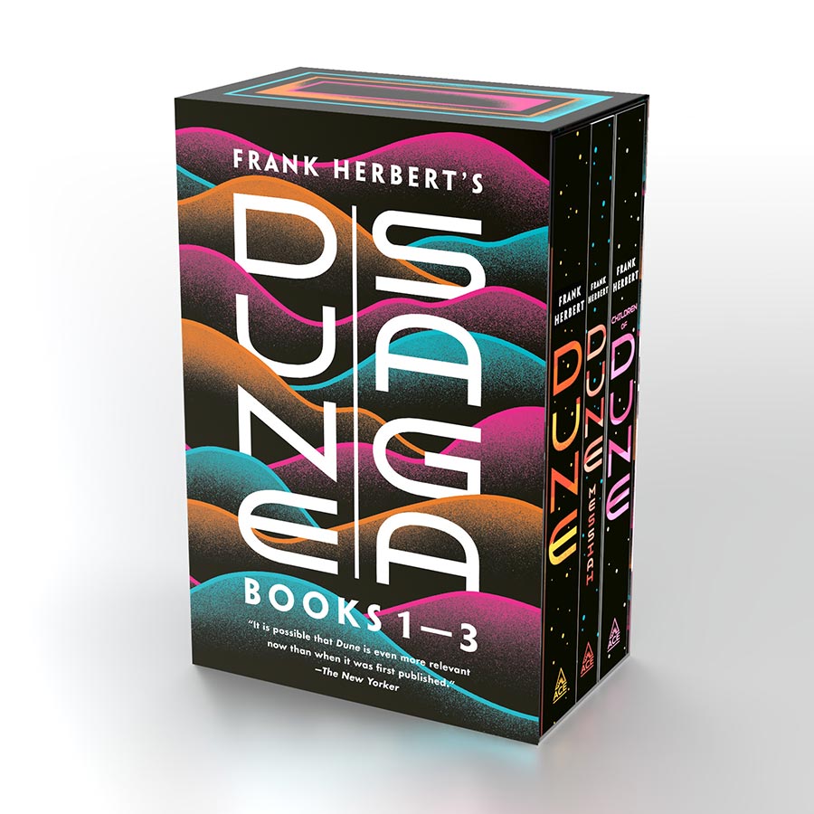 Frank Herberts Dune Saga 3-Book Boxed Set (Dune Dune Messiah & Children Of Dune)