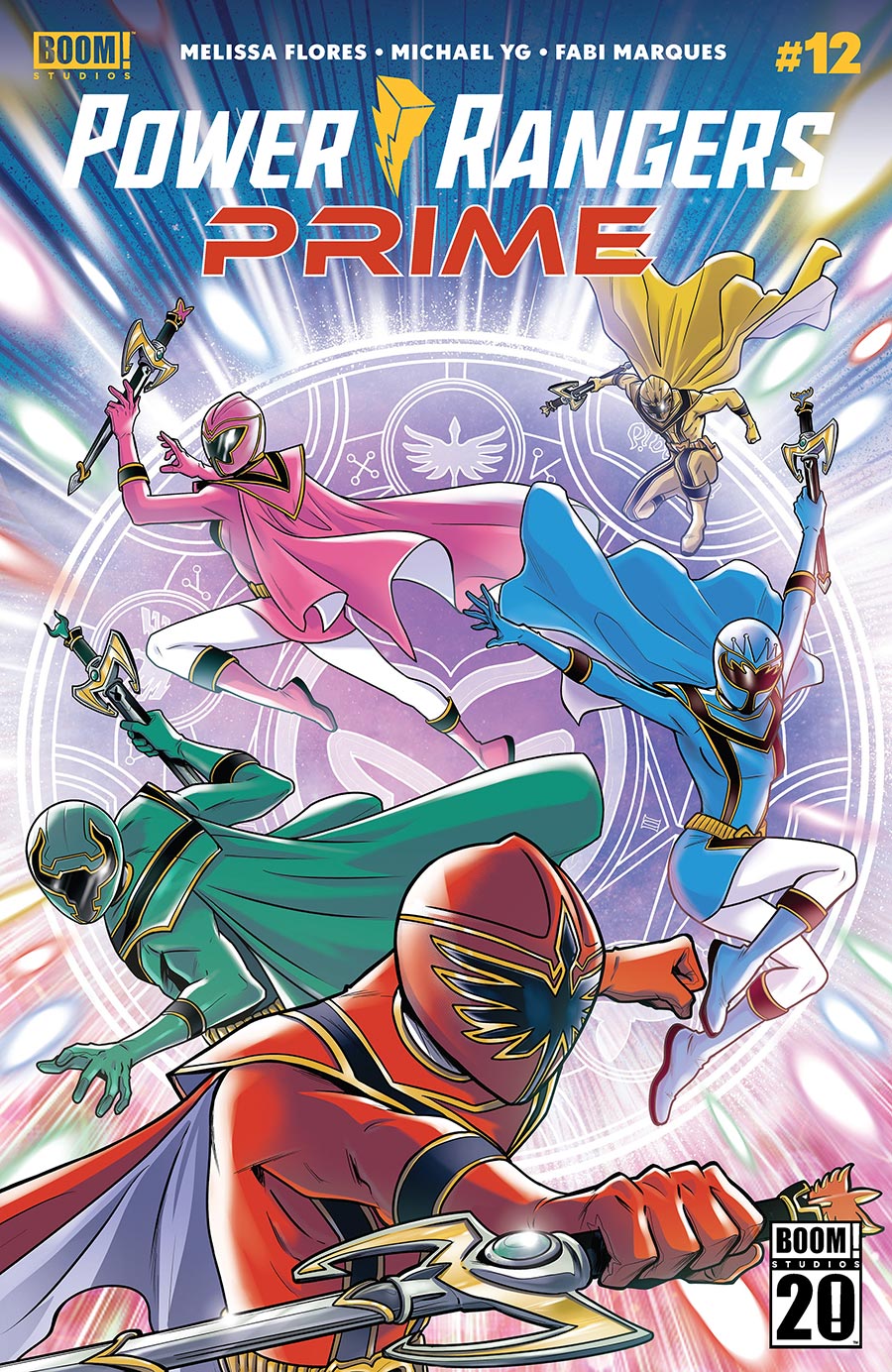 Power Rangers Prime #12 Cover B Variant Simona Di Gianfelice Cover