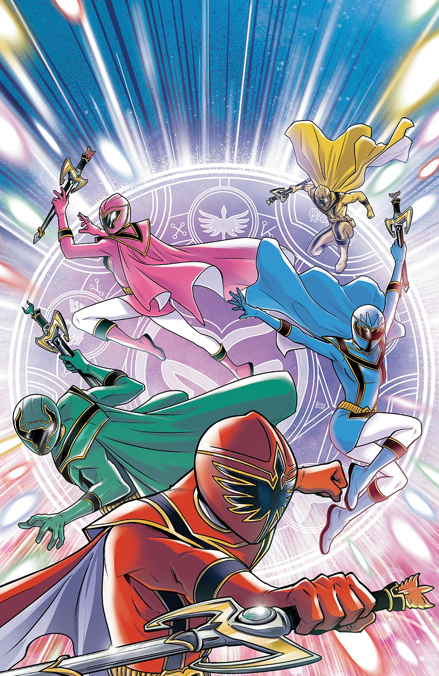 Power Rangers Prime #12 Cover D Incentive Simona Di Gianfelice Virgin Cover