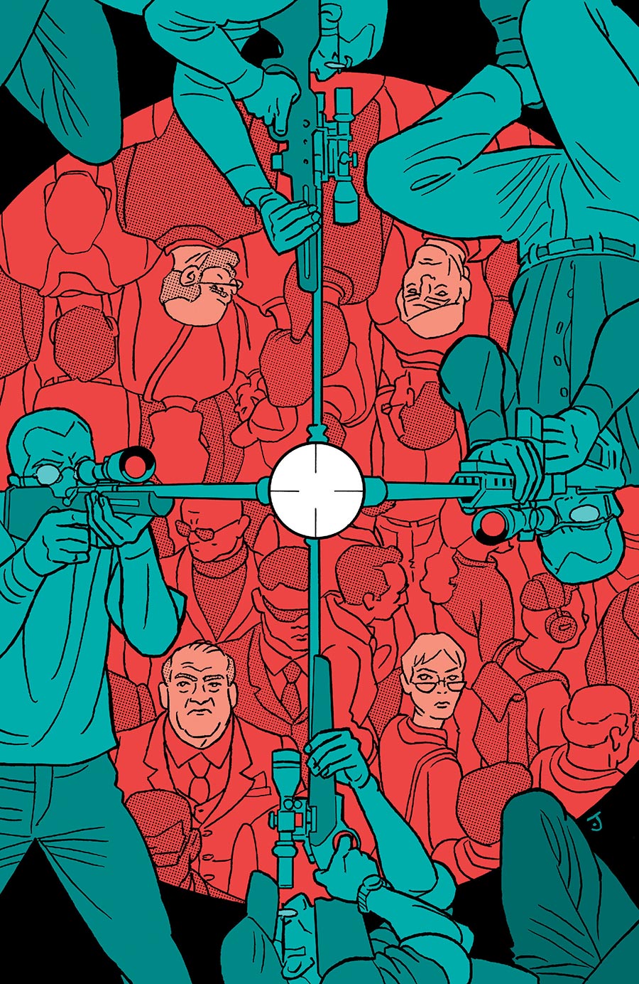 Killer Affairs Of The State II #6 Cover C Incentive Javier Pulido Virgin Cover