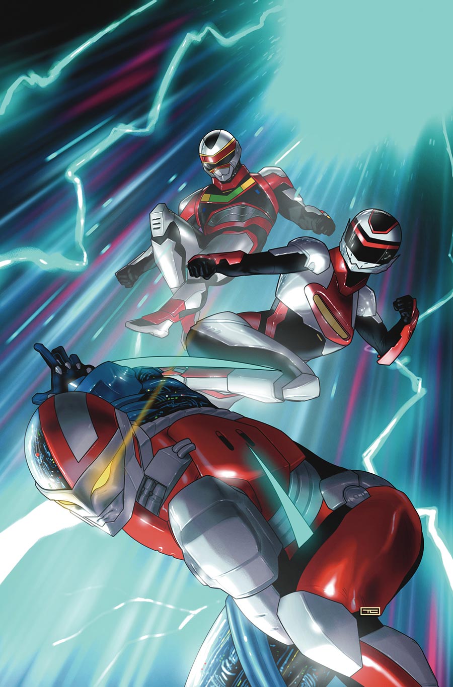 VR Troopers #4 Cover A Regular Taurin Clarke Cover