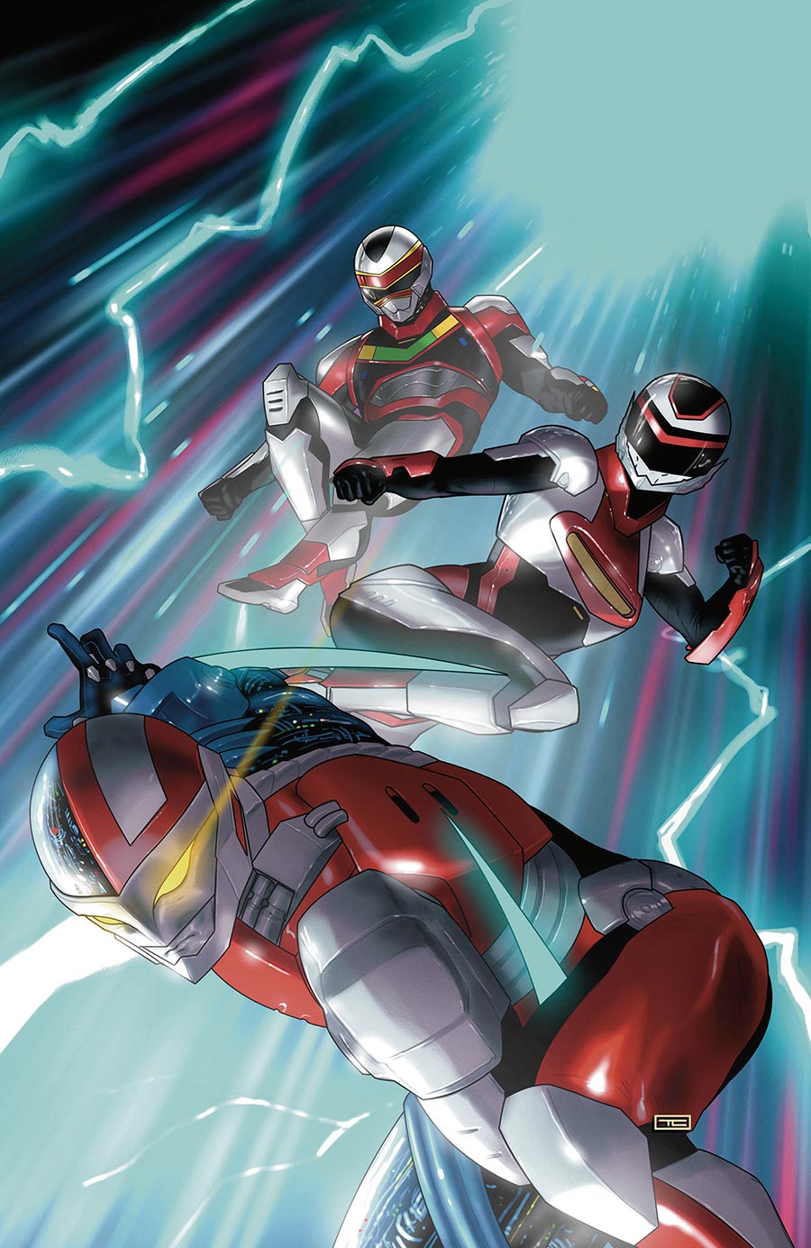 VR Troopers #4 Cover D Incentive Taurin Clarke Virgin Cover