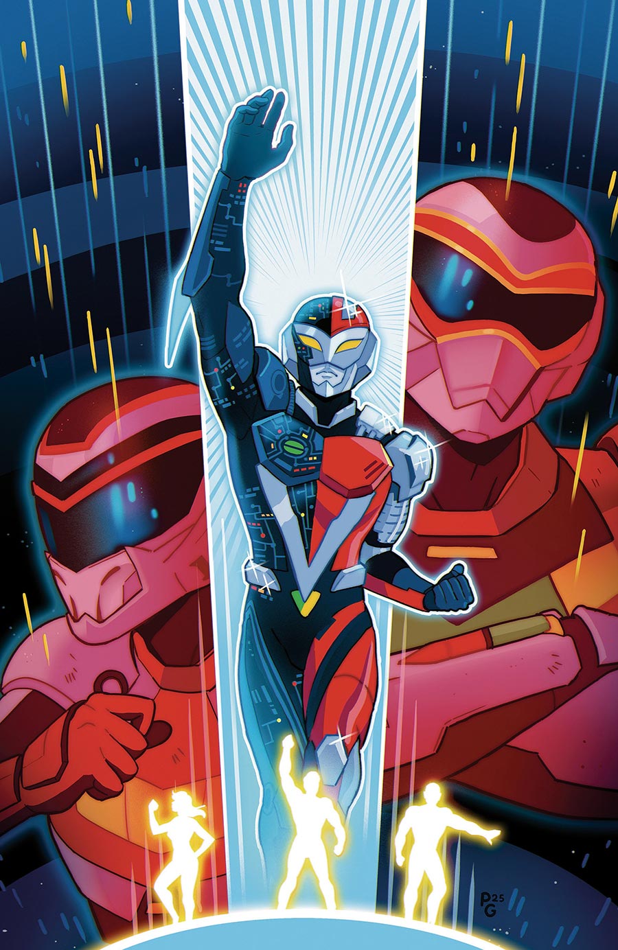 VR Troopers #4 Cover G Incentive Paulina Ganucheau Virgin Variant Cover