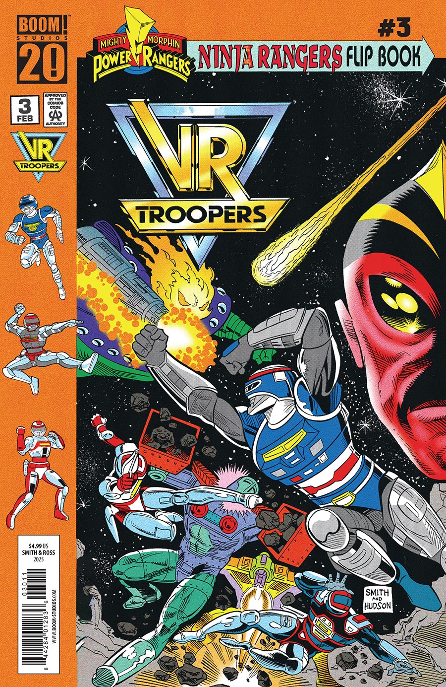 VR Troopers Power Rangers Flipbook Facsimile Edition #3
