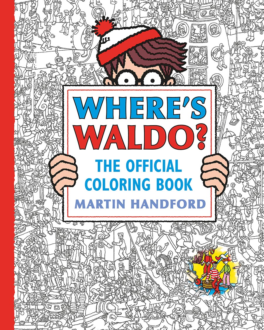 Wheres Waldo The Official Coloring Book TP