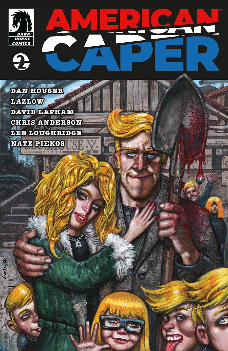 American Caper #2 Cover B Variant Simon Bisley Cover