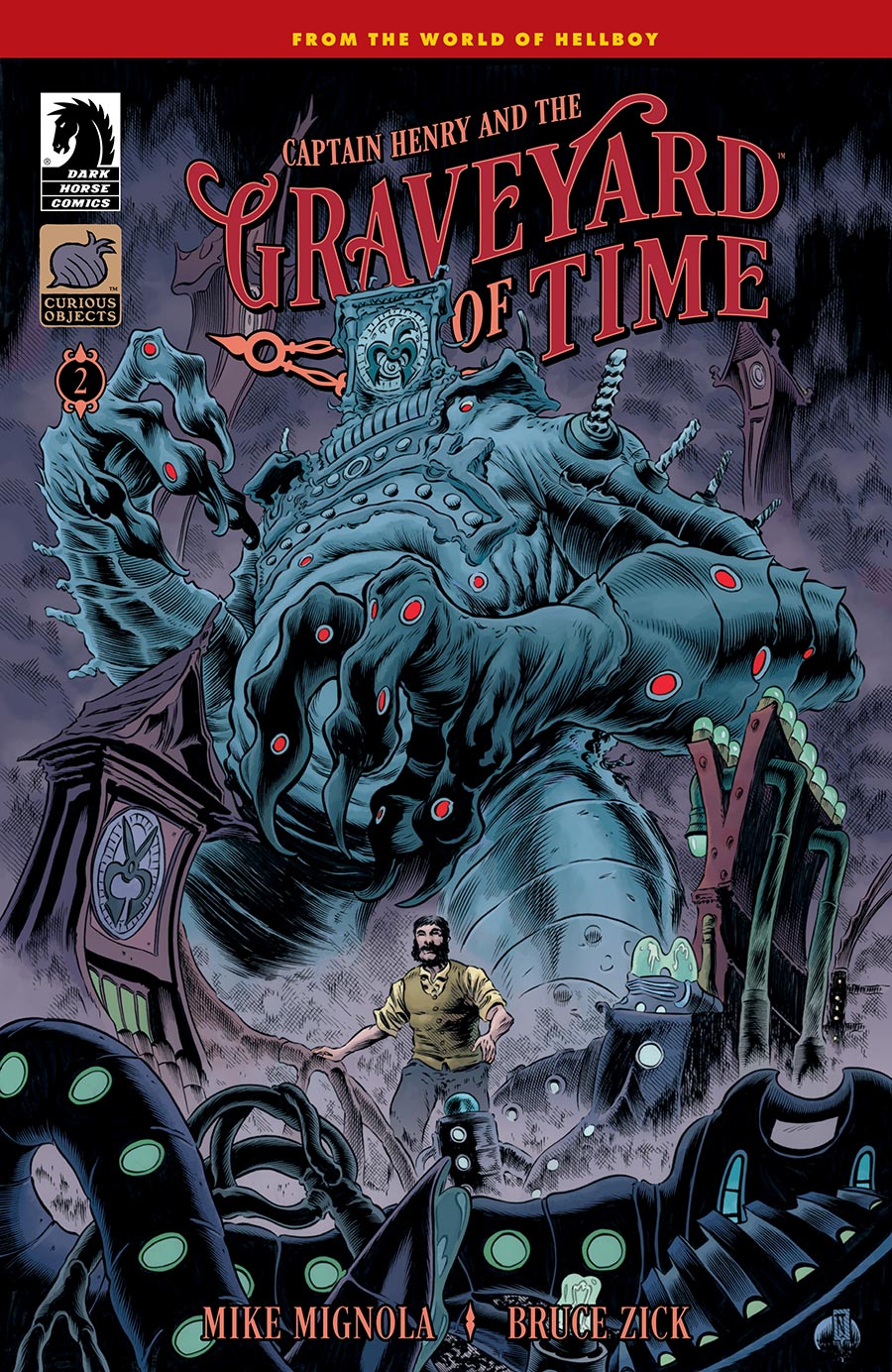 Captain Henry And The Graveyard Of Time #2 Cover B Variant Troy Nixey Cover