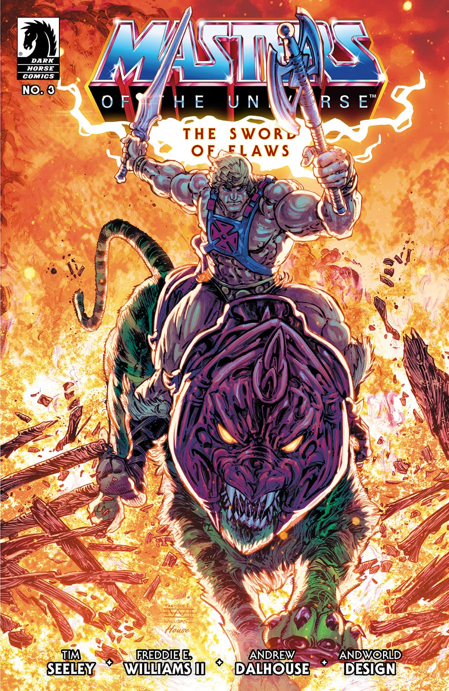 Masters Of The Universe The Sword Of Flaws #3 Cover A Regular Freddie E Williams II Cover