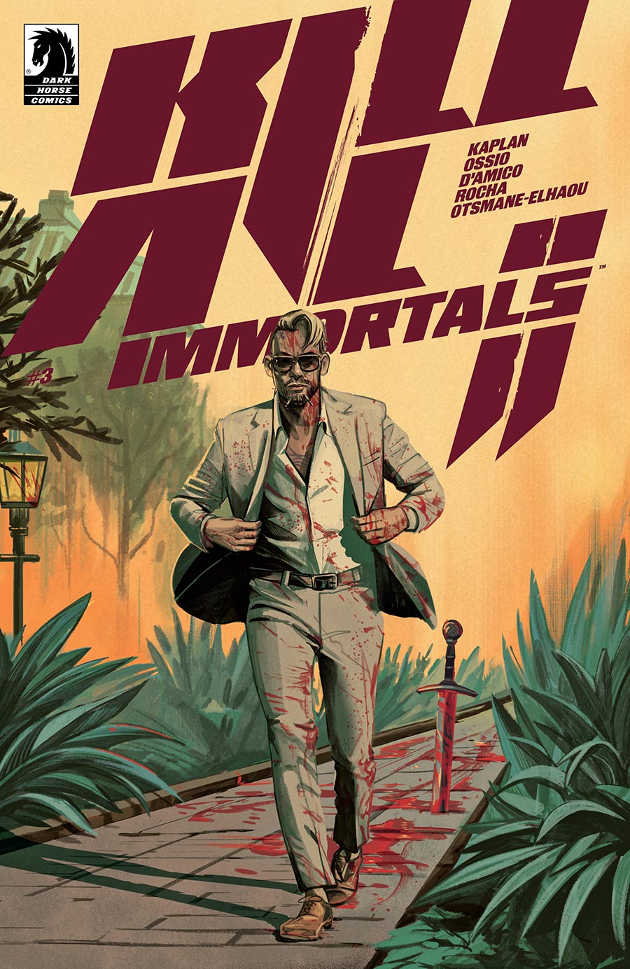 Kill All Immortals II #3 Cover A Regular Oliver Barrett Cover