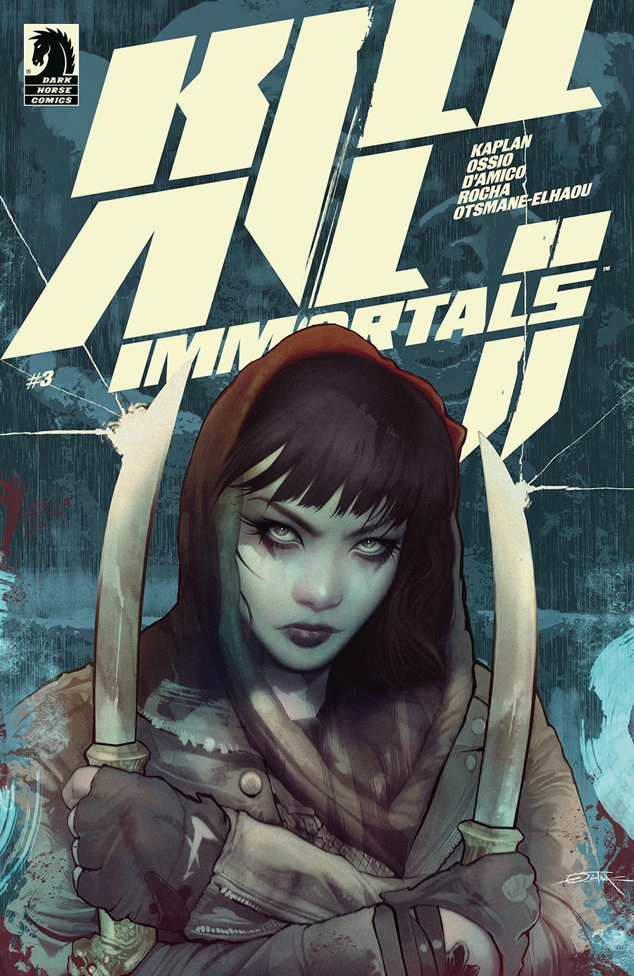 Kill All Immortals II #3 Cover B Variant Dan Quintana Cover