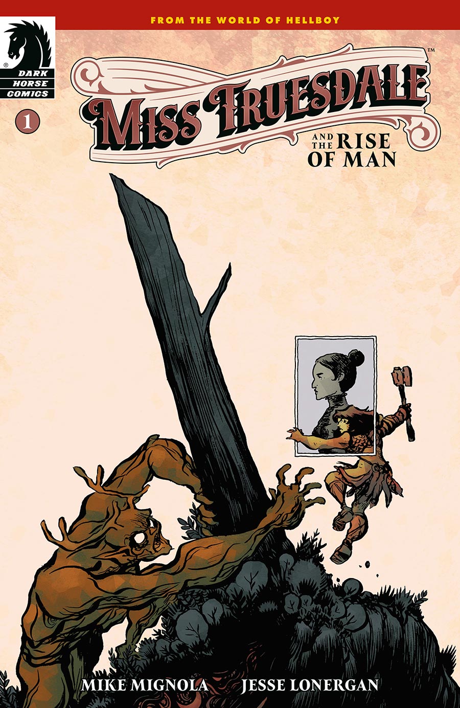 Miss Truesdale And The Rise Of Man #1 Cover A Regular Jesse Lonergan Cover