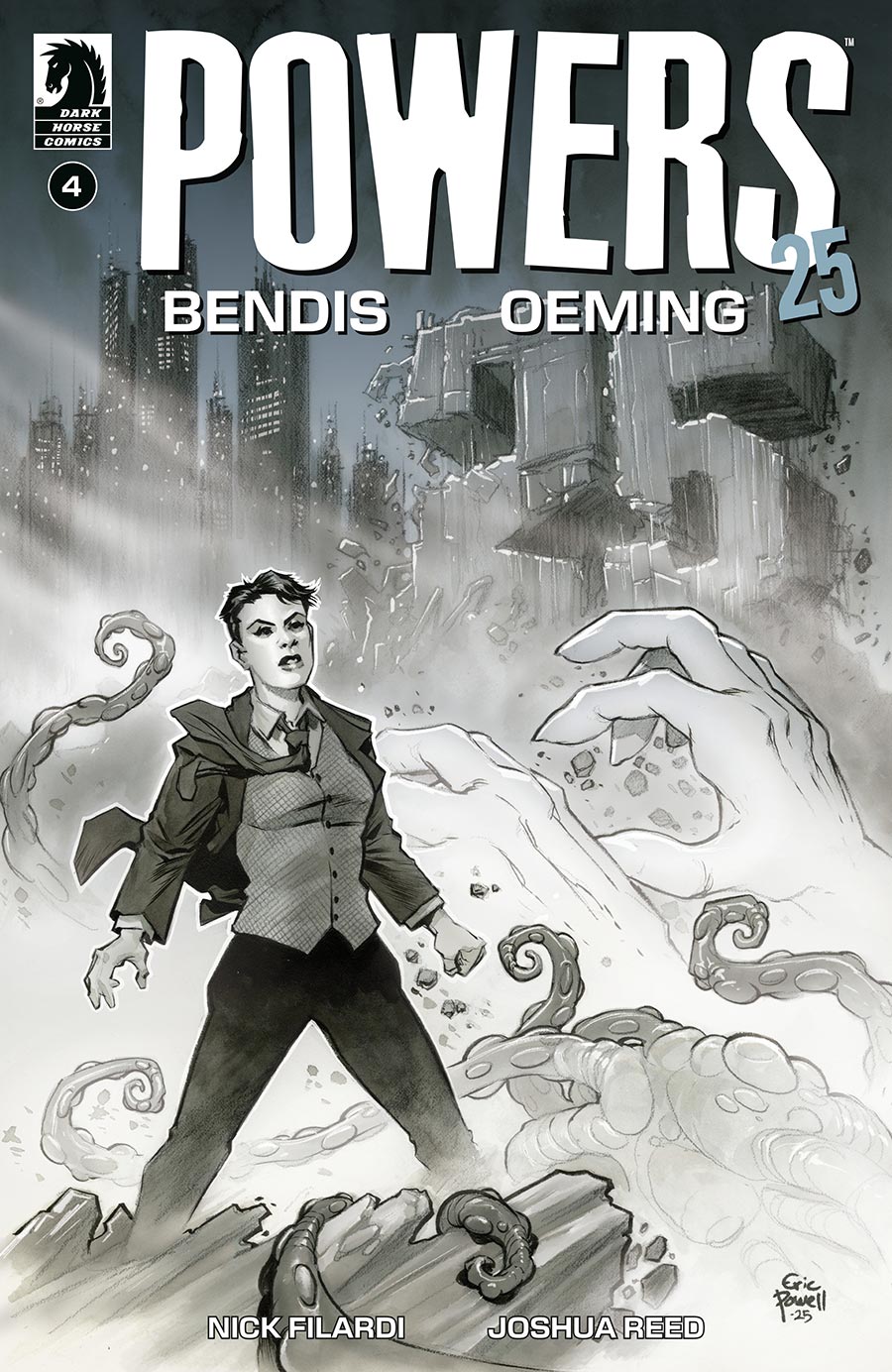 Powers 25 #4 Cover B Variant Eric Powell Cover