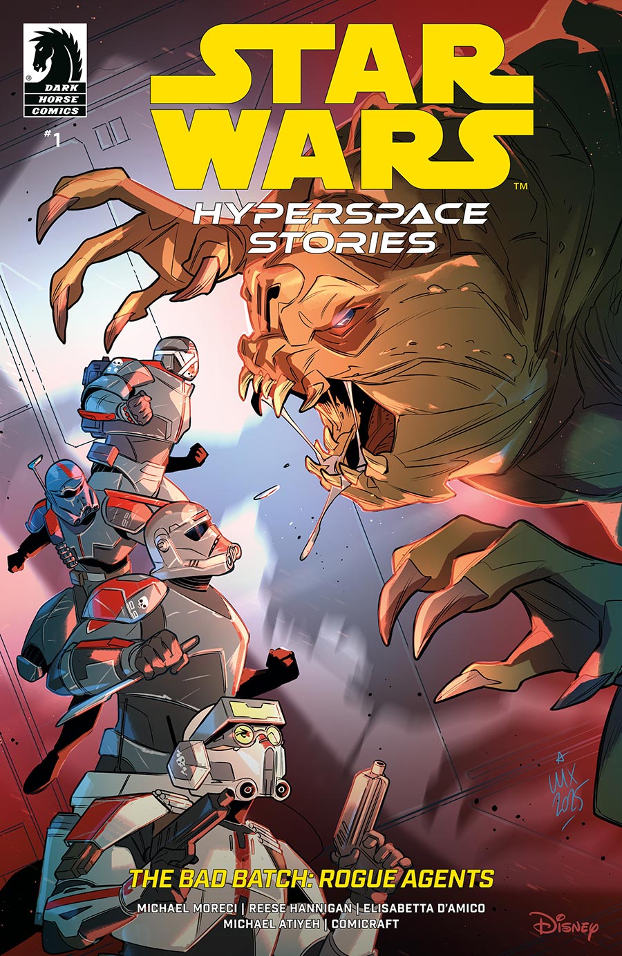 Star Wars Hyperspace Stories The Bad Batch Rogue Agents #1 Cover A Regular Valeria Favoccia Cover