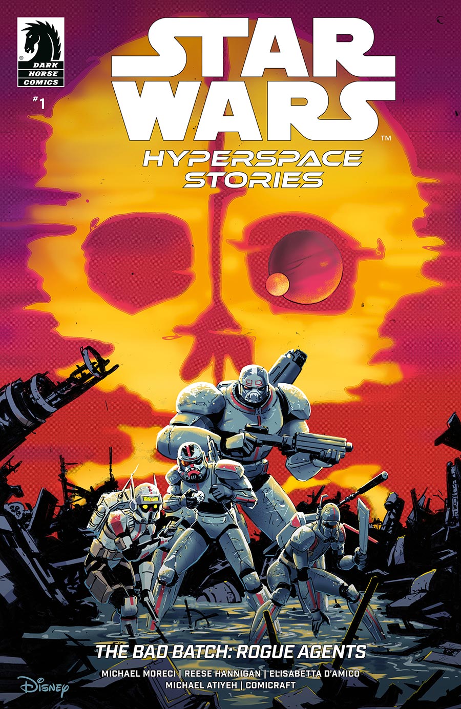 Star Wars Hyperspace Stories The Bad Batch Rogue Agents #1 Cover B Variant Riley Rossmo Cover