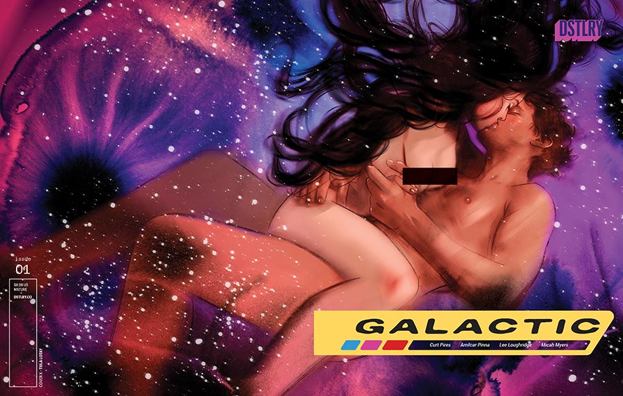 Galactic #1 Cover X Variant Tula Lotay X-Rated Wraparound Cover