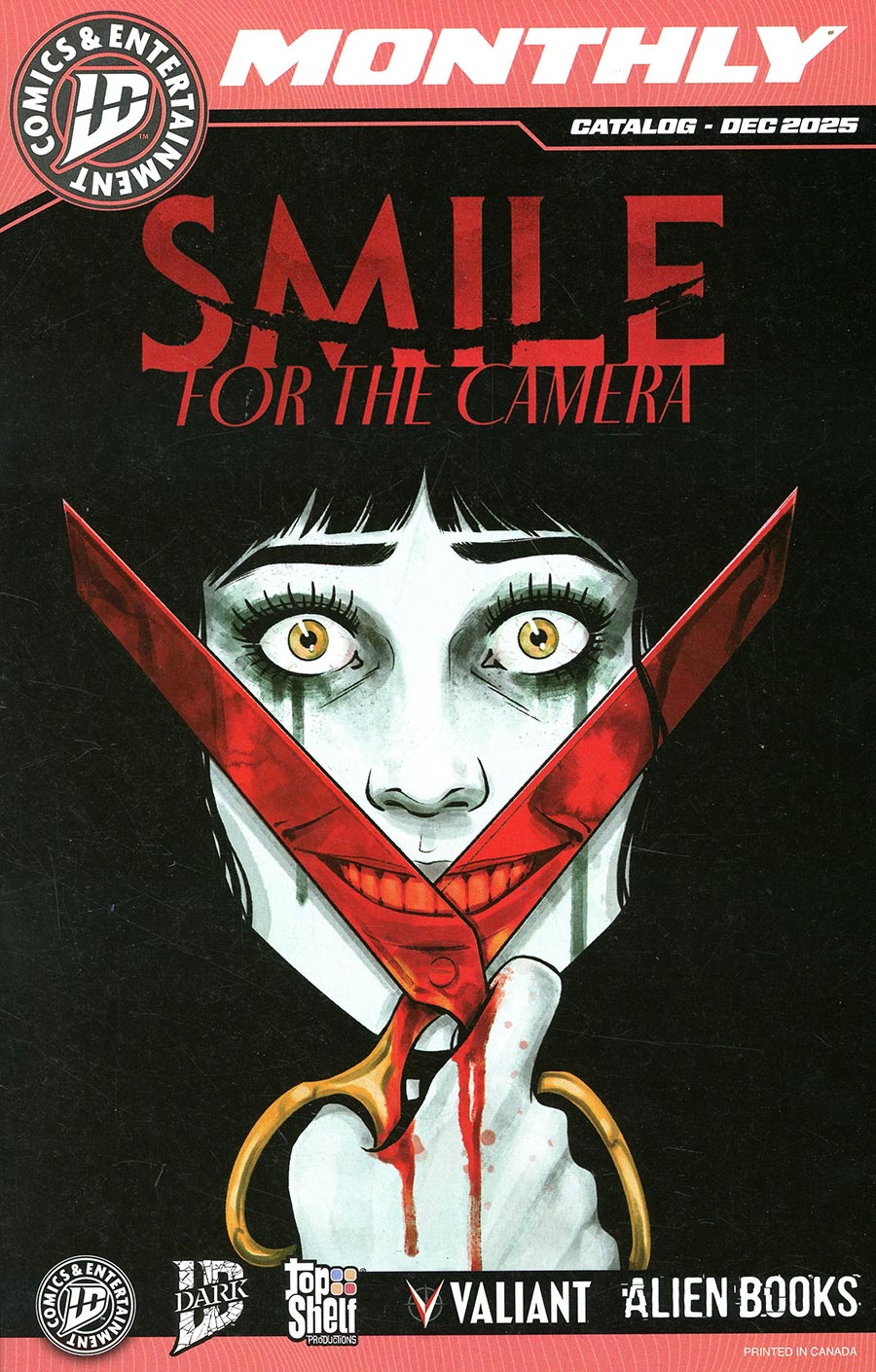 IDW Monthly Title Catalog 2025-12 December 2025 - FREE - Limit 1 Per Customer