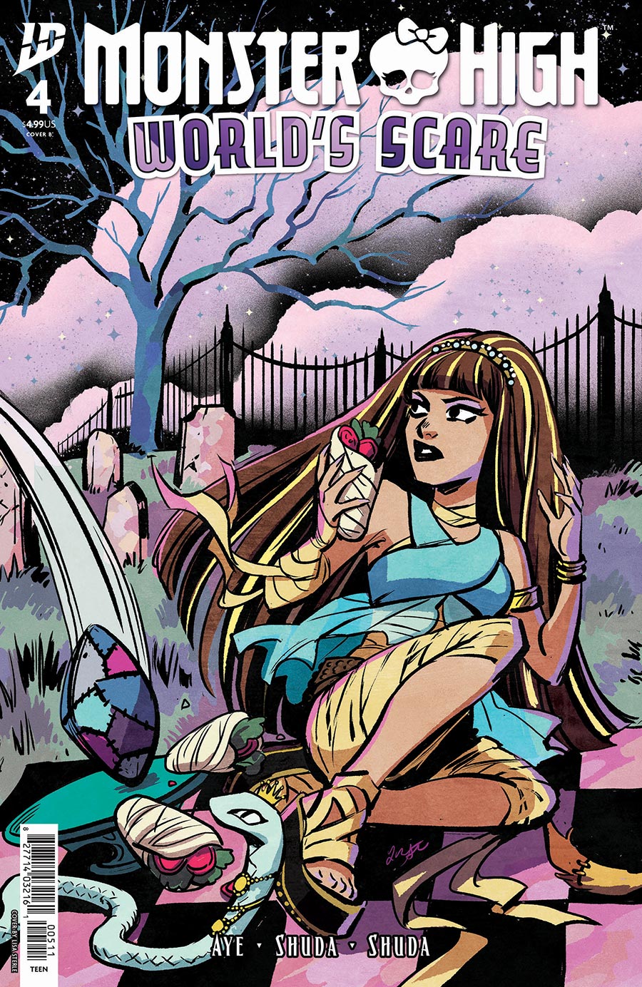 Monster High Worlds Scare #4 Cover B Variant Lisa Sterle Cover