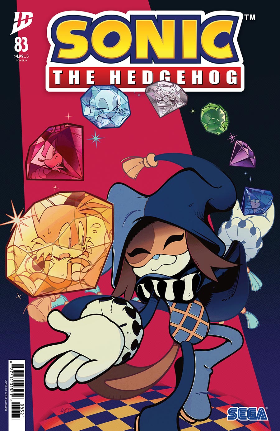 Sonic The Hedgehog Vol 3 #83 Cover B Variant Miles Almadel Cover