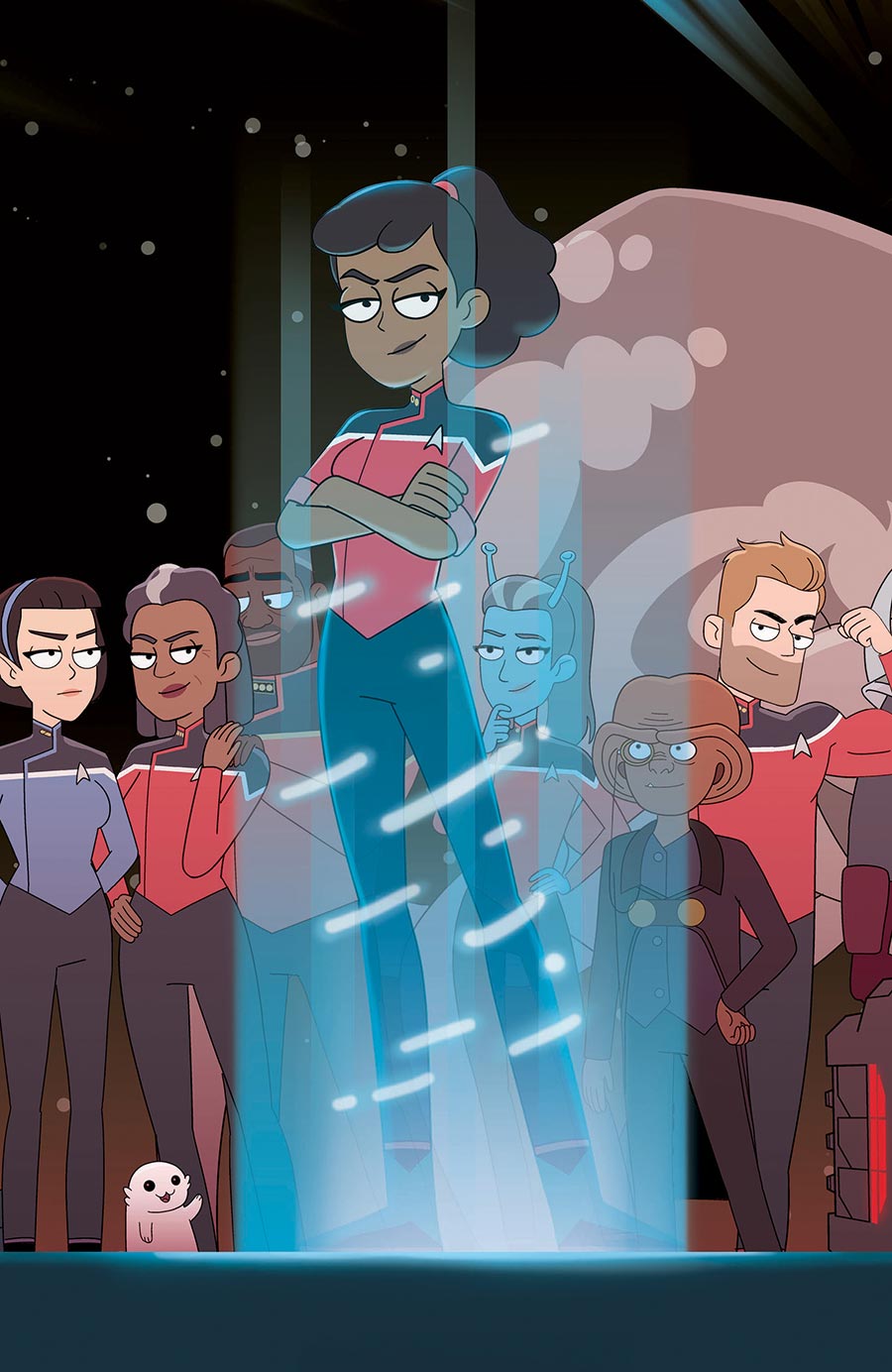 Star Trek Lower Decks Vol 2 #13 Cover B Variant Chris Fenoglio Connecting Cover