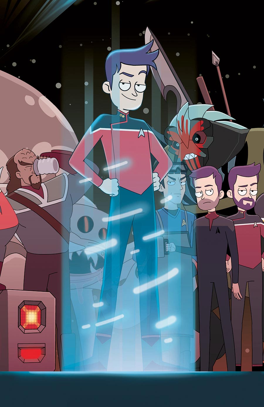 Star Trek Lower Decks Vol 2 #14 Cover B Variant Chris Fenoglio Connecting Cover