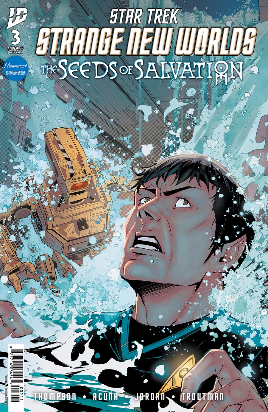 Star Trek Strange New Worlds The Seeds Of Salvation #3 Cover A Regular Travis Mercer Cover