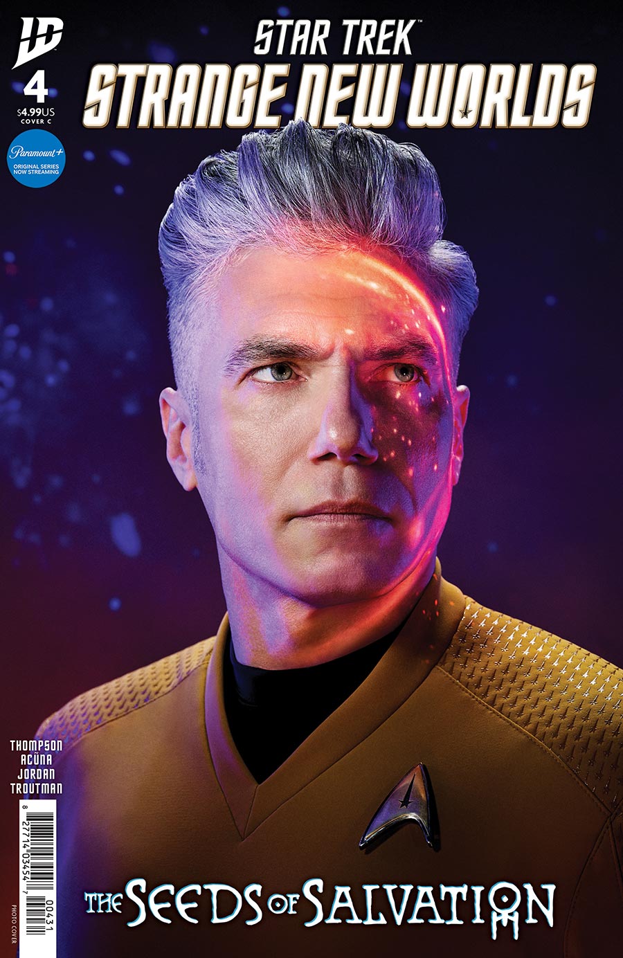 Star Trek Strange New Worlds The Seeds Of Salvation #4 Cover C Variant Photo Cover