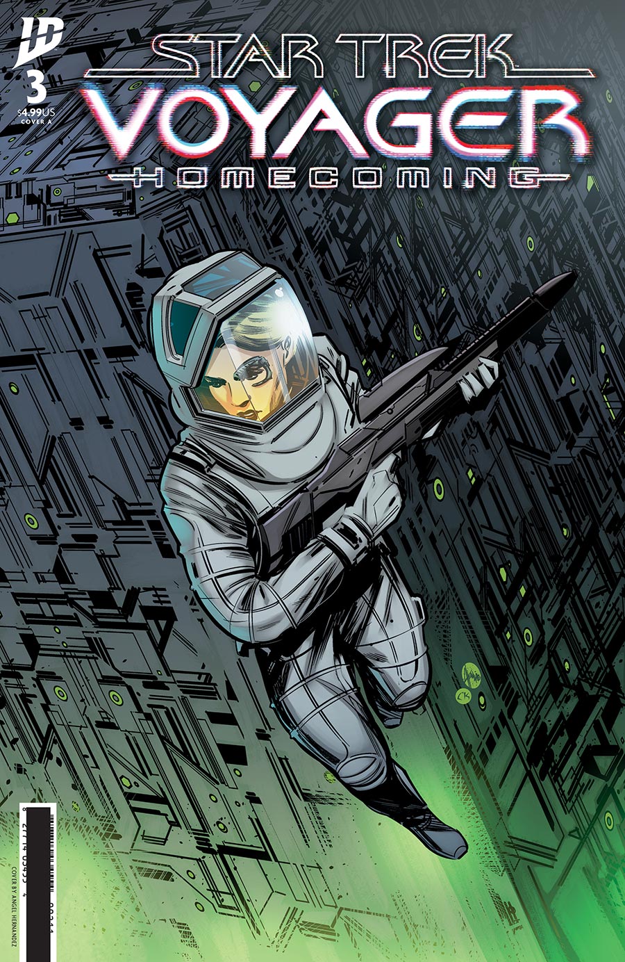 Star Trek Voyager Homecoming #3 Cover A Regular Angel Hernandez Cover