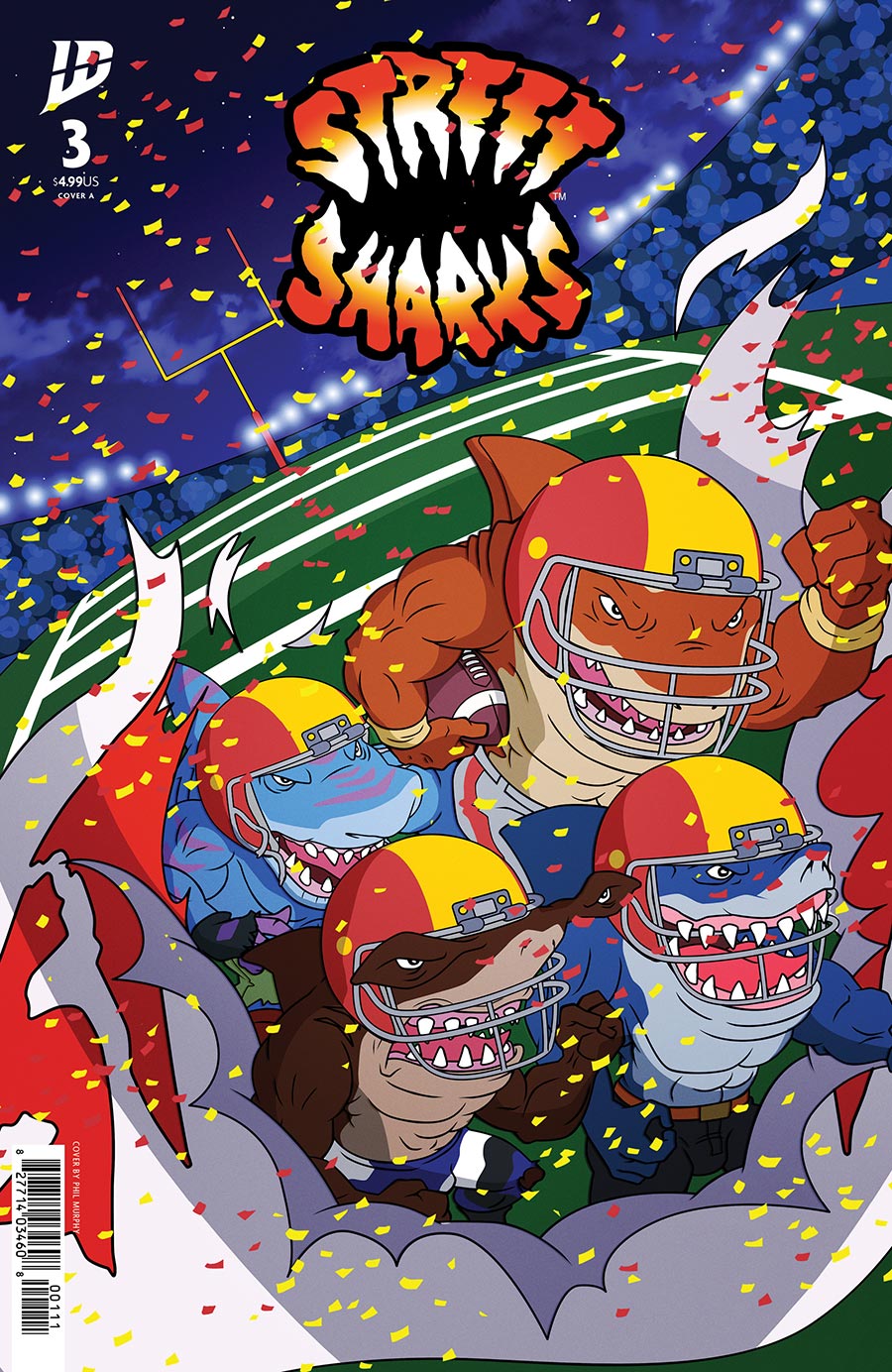 Street Sharks Vol 3 #3 Cover A Regular Philip Murphy Cover