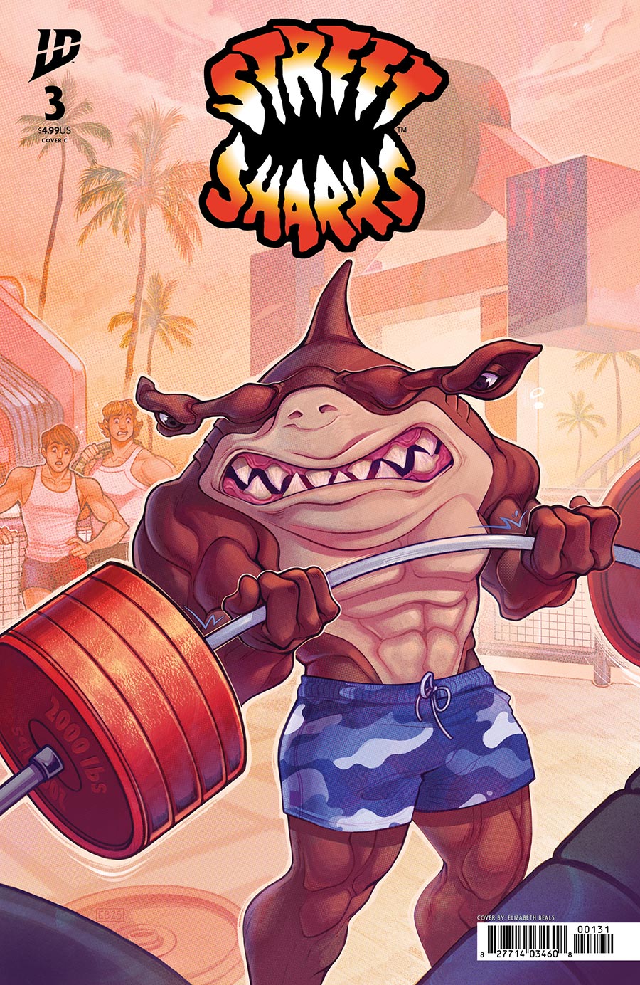 Street Sharks Vol 3 #3 Cover C Variant Elizabeth Beals Cover