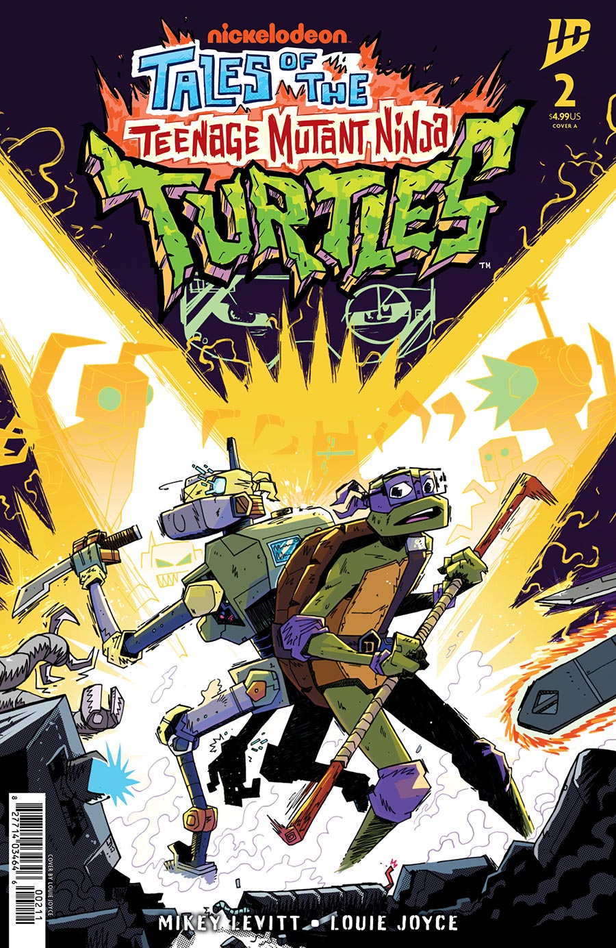 Tales Of The Teenage Mutant Ninja Turtles (Animated) #2 Cover A Regular Louie Joyce Cover