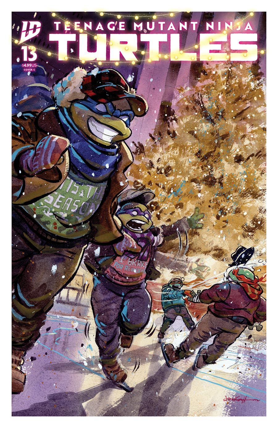 Teenage Mutant Ninja Turtles Vol 6 #13 Cover C Variant Jared Cullum Cover