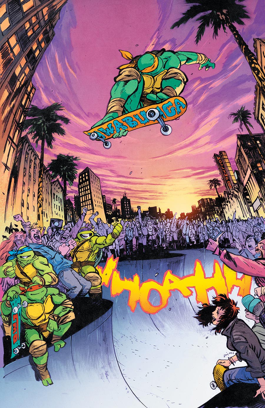 Teenage Mutant Ninja Turtles Vol 6 #13 Cover I Incentive Daniel Warren Johnson Virgin Cover