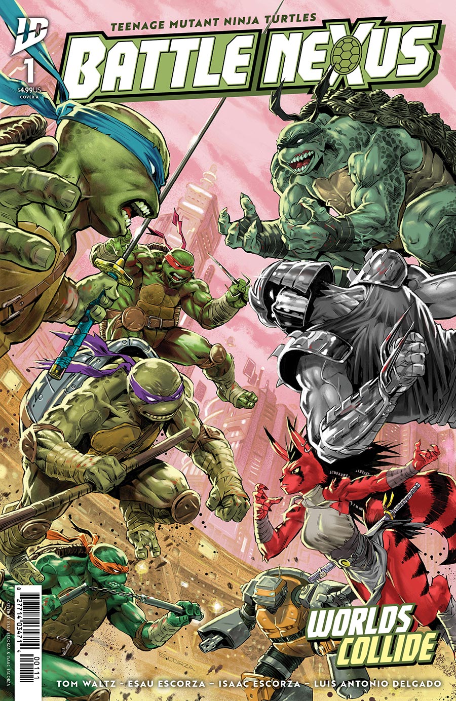 Teenage Mutant Ninja Turtles Battle Nexus #1 Cover A Regular Escorza Brothers Cover