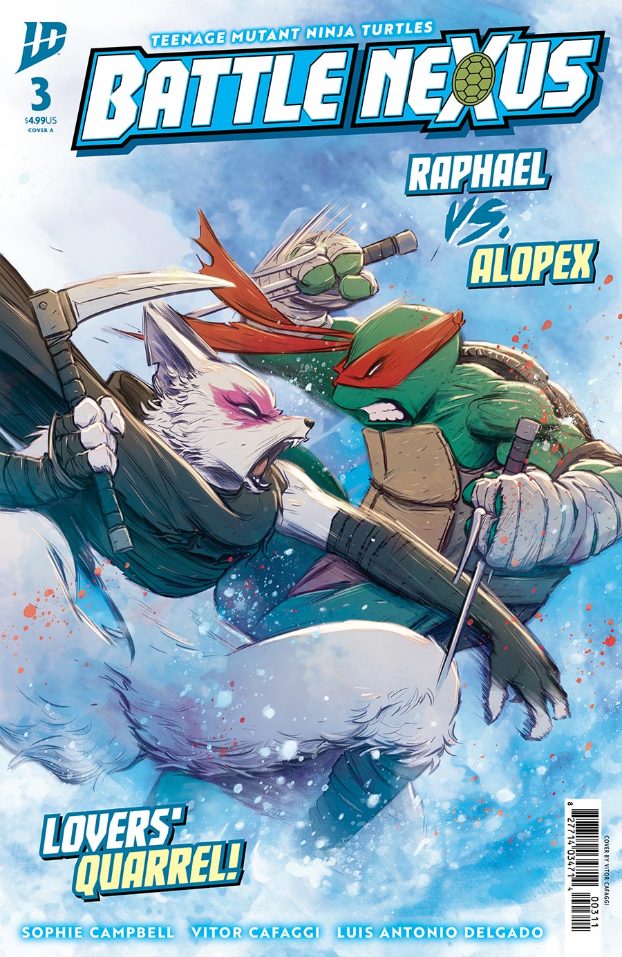 Teenage Mutant Ninja Turtles Battle Nexus #3 Cover A Regular Vitor Cafaggi Cover