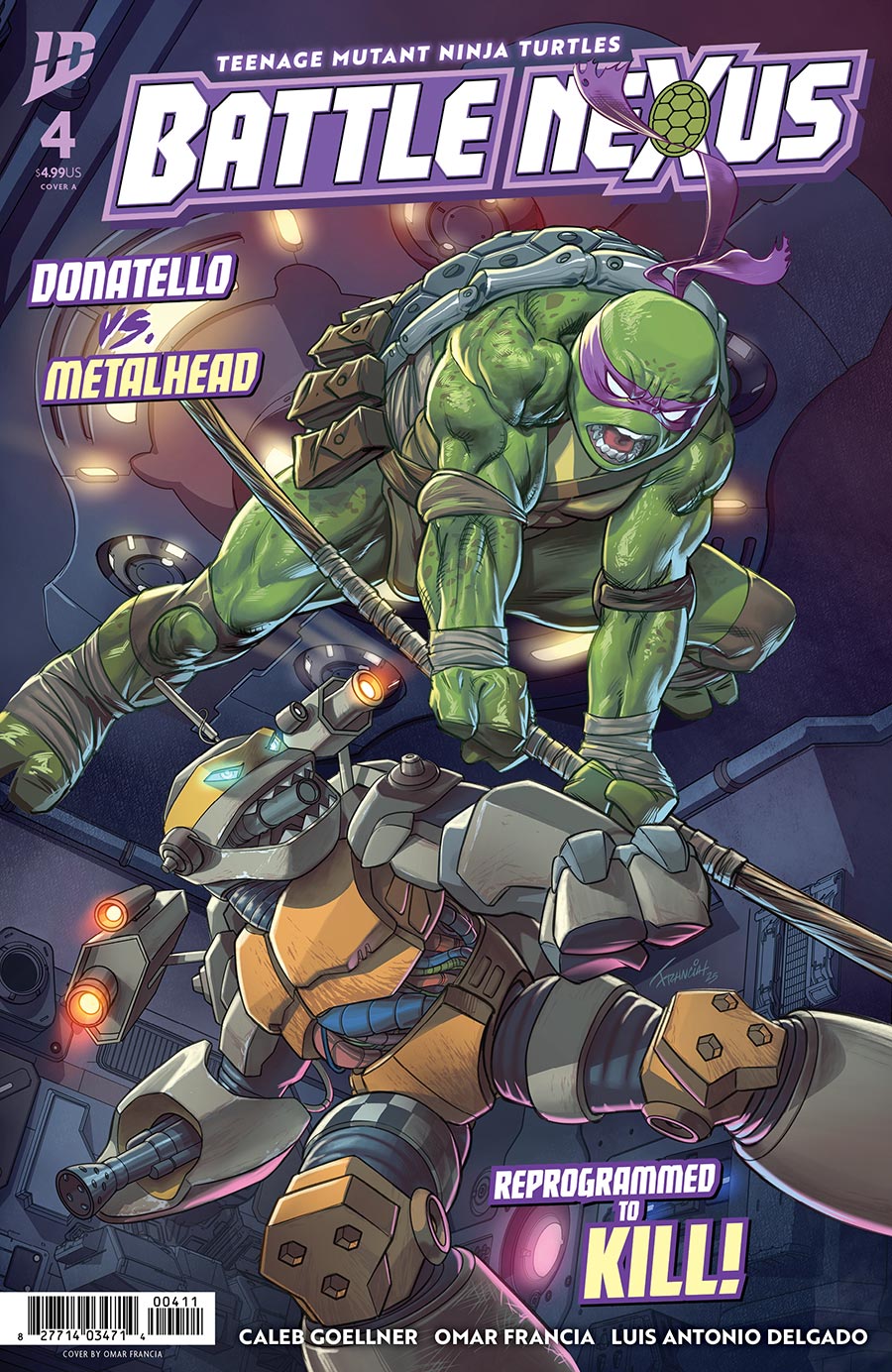 Teenage Mutant Ninja Turtles Battle Nexus #4 Cover A Regular Omar Francia Cover