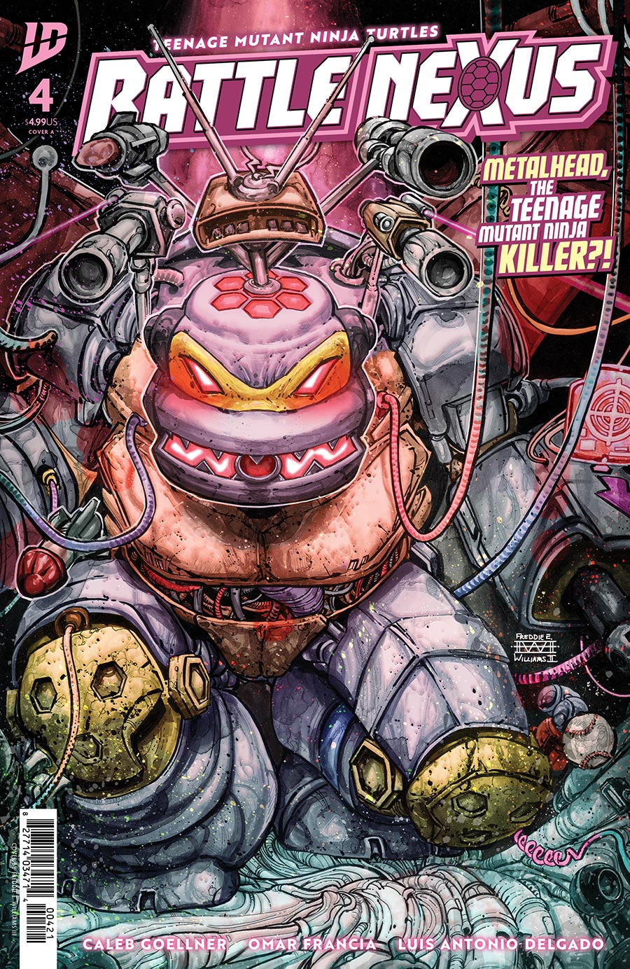 Teenage Mutant Ninja Turtles Battle Nexus #4 Cover B Variant Freddie E Williams II Cover