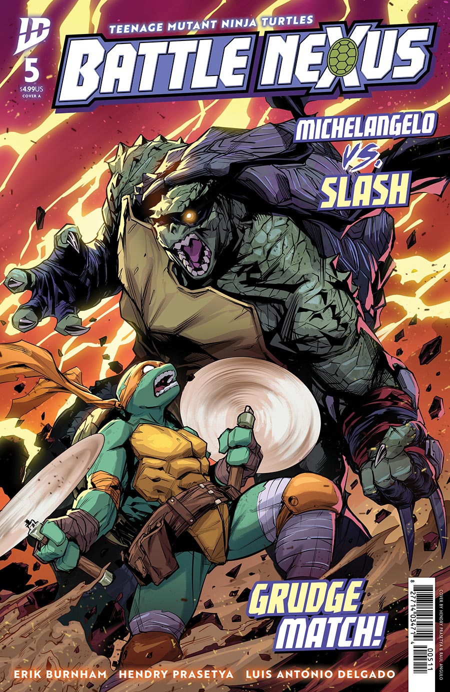 Teenage Mutant Ninja Turtles Battle Nexus #5 Cover A Regular Hendry Prasetya Cover